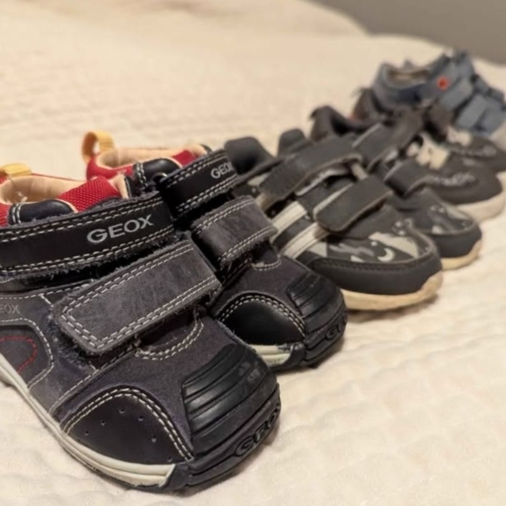 Baby Shoes Set Of Geox, Carter's , Adidas, Drakosha Size 4,5/5/6